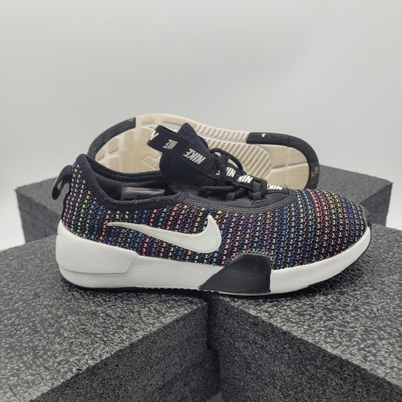 Nike Kid's Ashin Modern SE GS 4Y Shoes AO2129 002 Black/White-Racer Pink - Picture 8 of 12